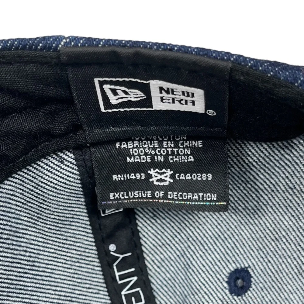 Levi’s x Chicago Cubs MLB‎ Collection Blue Denim Baseball Cap Hat New Era